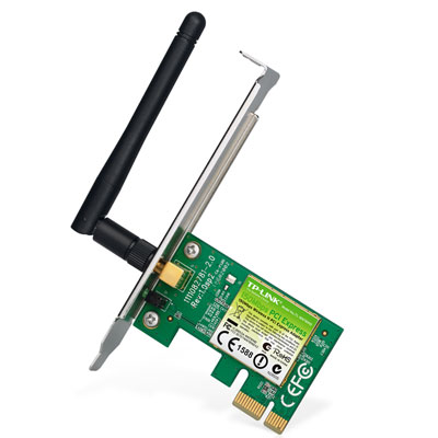 Placa PCIe Wireless WN781ND (150Mbps) TP-Link